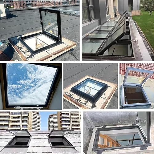 Ventana de techo multiángulo 51x74 cm con eficiencia energética y salida manual 3