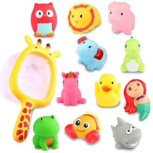Image of Toddler Bath Toys Mold Free Bathtub Toys, Bath Toys for Toddlers 1-3 Pool Bathroom Bath Time Submarine Set, Pool Toys for Toddlers Infant Boys Girls Birthday Gifts Age 1 2 3 4 5 6 Year Old (Animal)