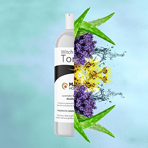 image for Maple Holistics Pure Witch Hazel Toner for Face and Body Alcohol Free 