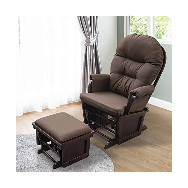   Nursery-Glider-Rocking-Chair-with-Ottoman-Ultimate-Comfort-and-Relaxation-in-Brown