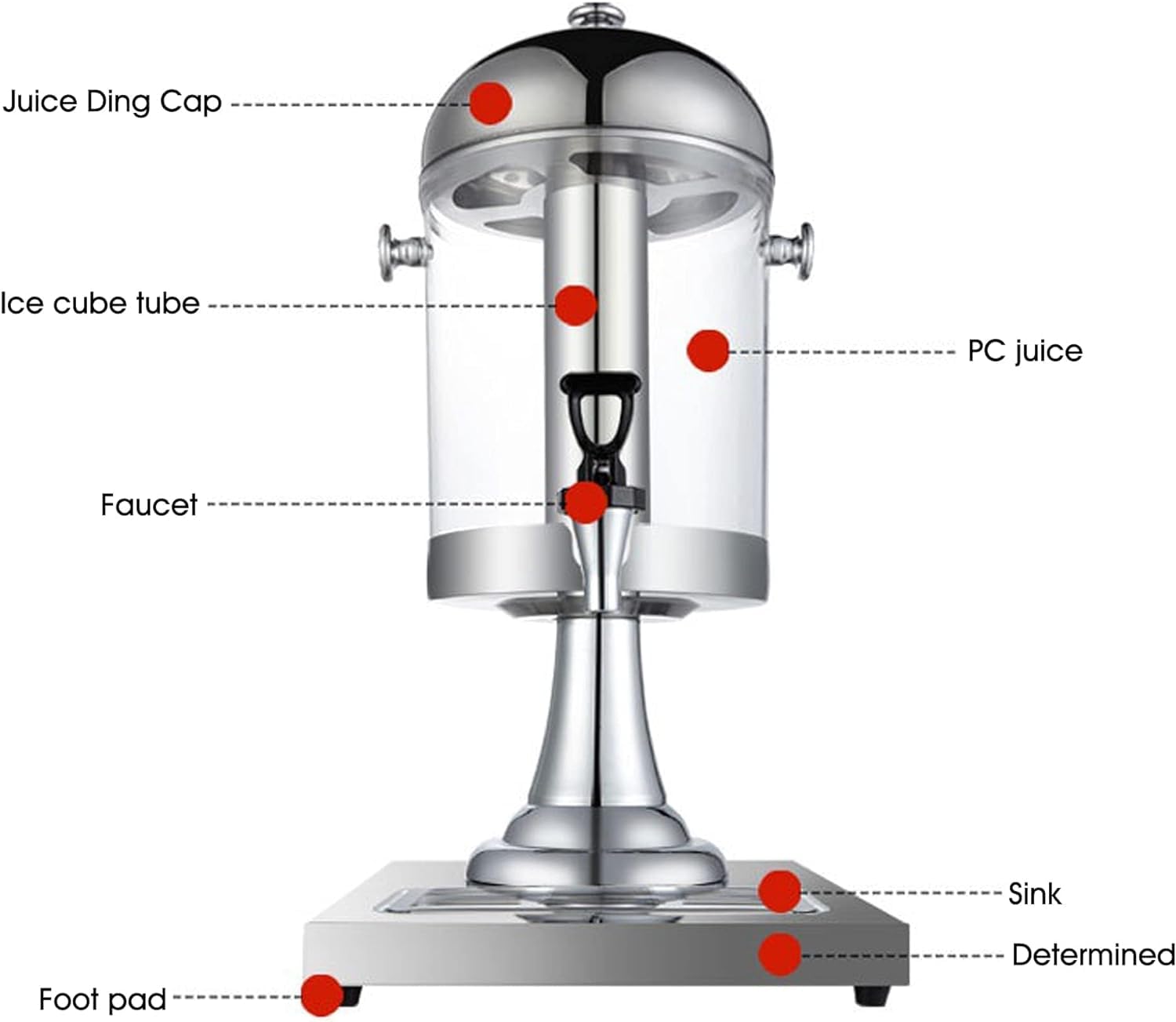 Amazon | Tonainセルフサービス飲料ディスペンサー、家庭用炭酸水