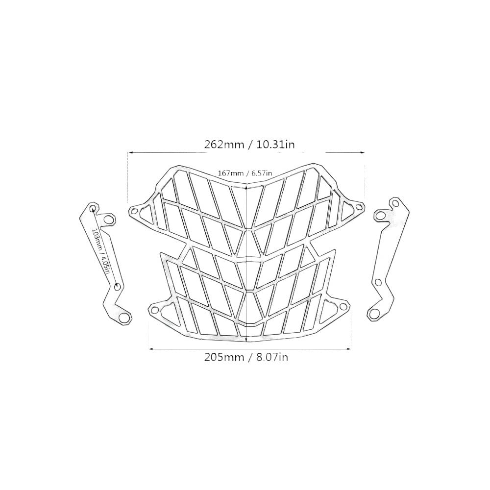 Guardia Protectora Faros para Yamaha para Tenere 700 Cubierta Protectora para Faro De Motocicleta Accesorios Acrílicos 2019 2020 2021 2022 Cubierta Protectora