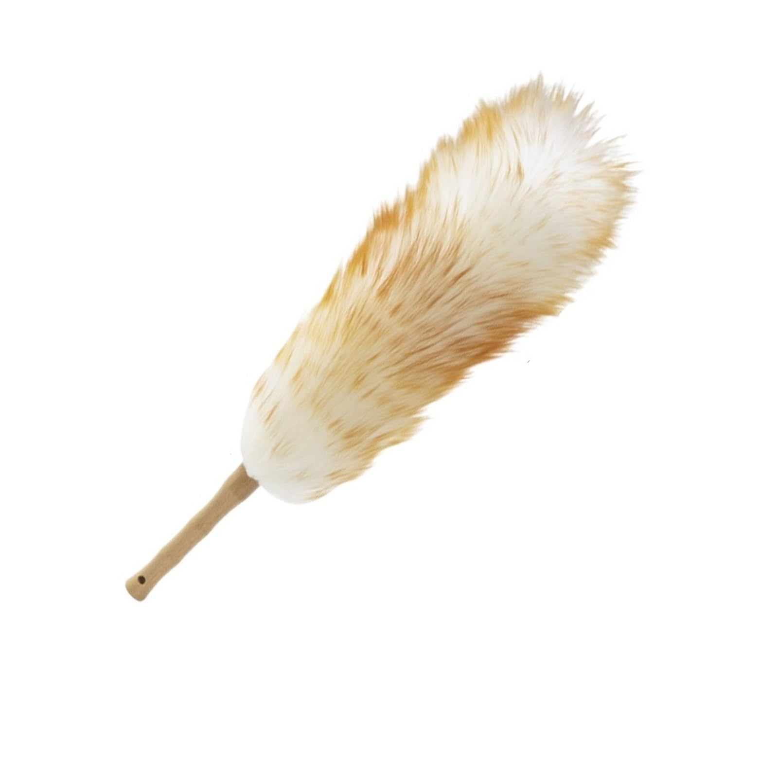 Dusters For Cleaning Multipurpose Wool Duster Brush Long Handle Furniture Feather Washable Cleaning Houseware Tools(L)