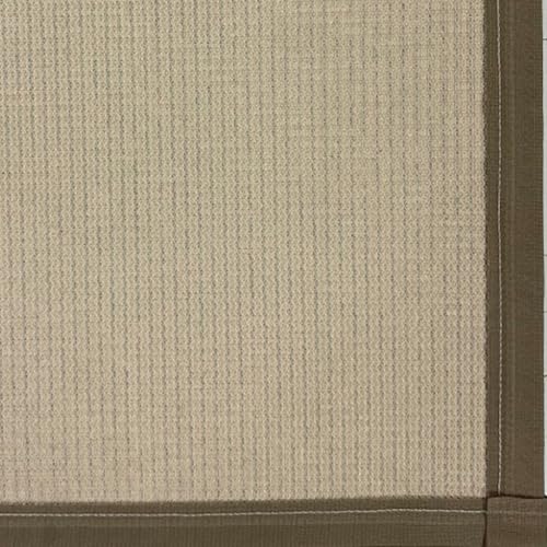 Tapete Sintético iCustomRug 4ft x 6ft Beige miniatura 7