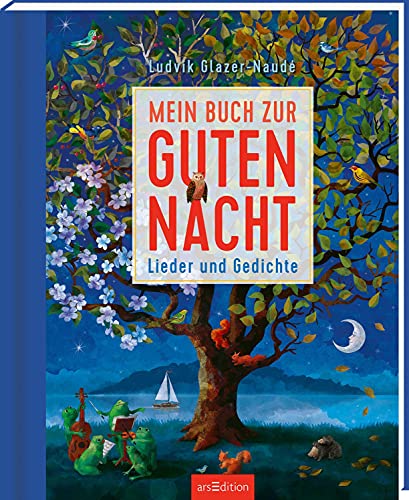 Mein großes Buch zur Guten Nacht: Lieder und Gedichte | Hausbuch mit den schönsten Kinderlieder zur Guten Nacht; tolles Geschenk für die ganze Familie
