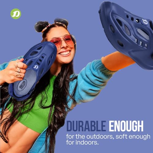 Image of DOCTOR EXTRA SOFT Men's Sports Extra Padding Casual Clogs /Sandals with Adjustable Back Strap for Adult| Comfortable & Lightweight| Stylish & Anti-Skid| Everyday Use Waterproof Mules Gents & Boys D-531