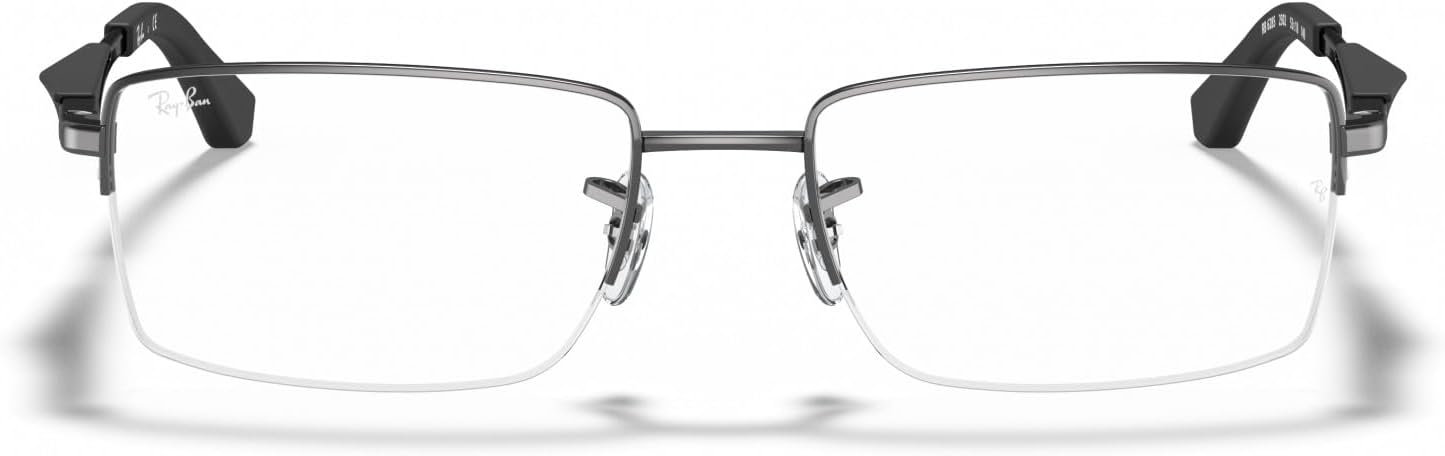 Ray-Ban Unisex Rx6285 Rectangular Prescription Eyeglass Frames