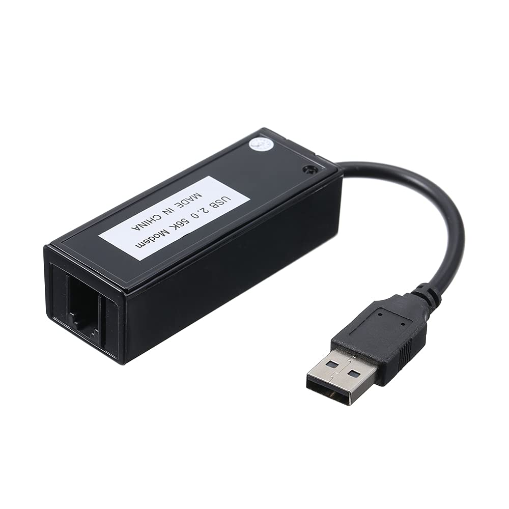 VBESTLIFE Modem Fax Esterno USB 56K V. per s