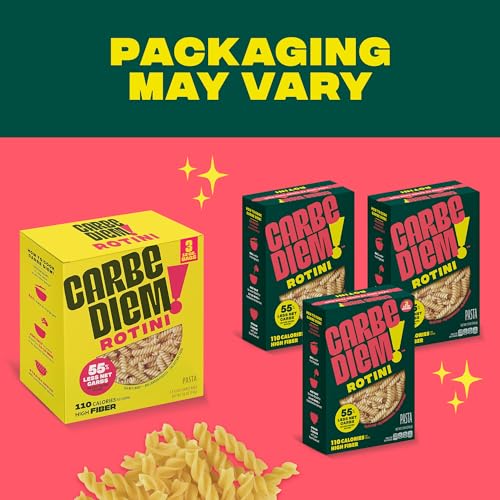 Carbe Diem 3015083101 ! Rotini | 3X 12Oz Bags | Lower Net Carb Pasta thumb #1
