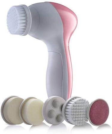 Mishva 5 in 1 Facial Exfoliator Electric Massage Machine Care and Cleansing Cleanser Massager Kit