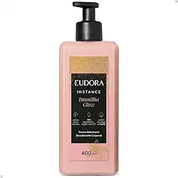 Creme Hidratante Desodorante Corporal Instance Baunilha Glow 400ml