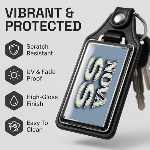 Image of Brotherhood Car Key Chain for Nova - Classic Models Keychain for Men and Women Gift Key Ring