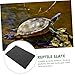 UPKOCH Turtle Basking Platform Natural Rock Cooling Mat for Reptiles and Tortoises Approx Aquarium Decoration for Turtle Tanks and Terrariums