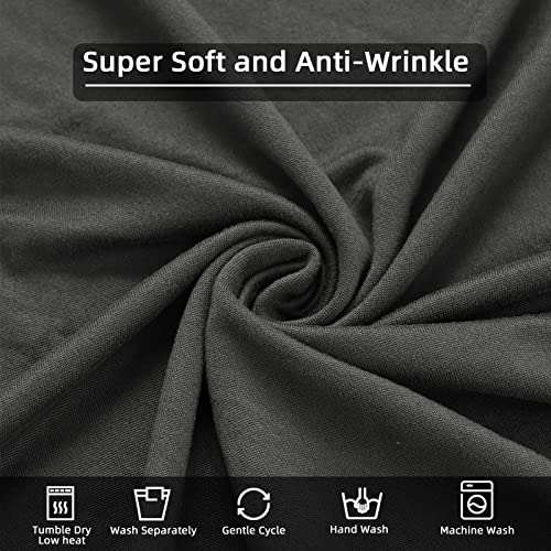 Niluoh Gaming Chair Covers (No Chair) Stretch Chair Slipcovers For Armchair, Swivel Chair, Gaming Chair, Computer Boss Chair Gaming Racing Seat Chair Protector (Dark Grey) #TOP3