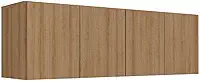 Armário Aéreo de Cozinha 4 Portas Multimóveis MP2156 – Rustic, Amplo e Ideal para Organização