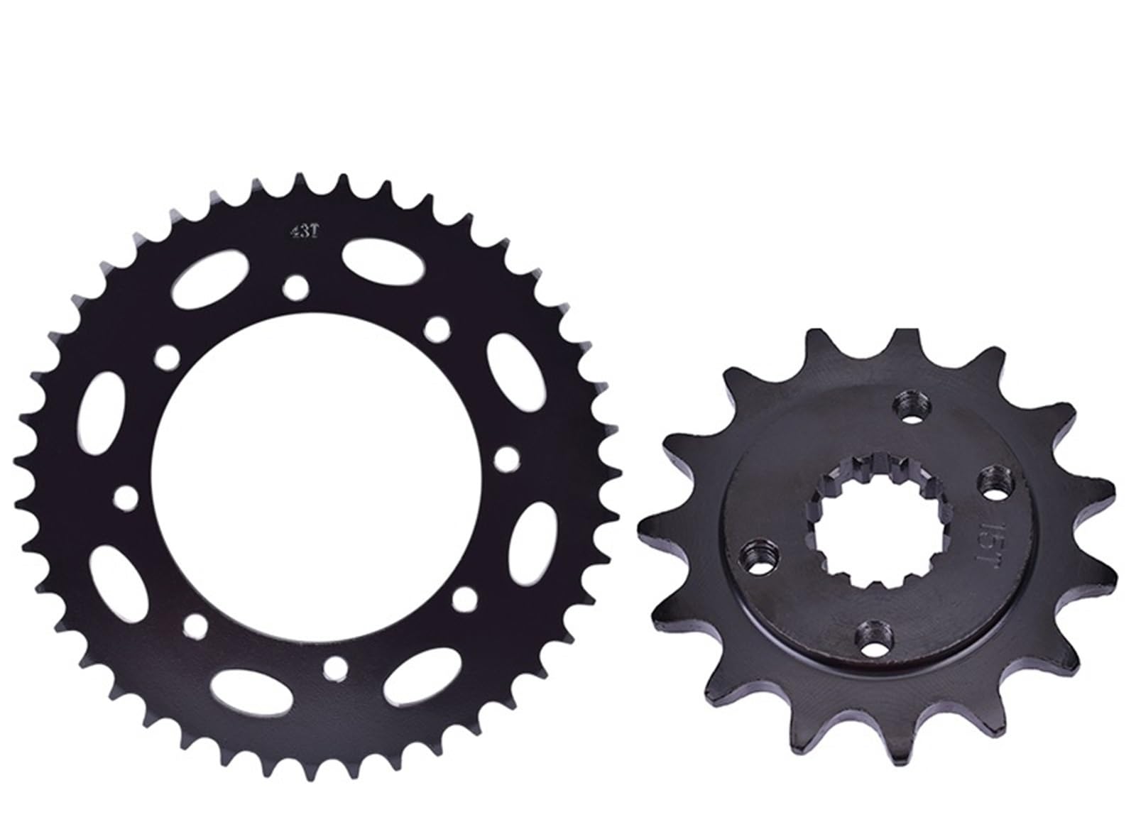 Cadena Y Piñones 520 De 43T Y 15T Para KLE500, KLE400, KLE 500 Y KLE 400 (500 Cc Y 400 Cc)