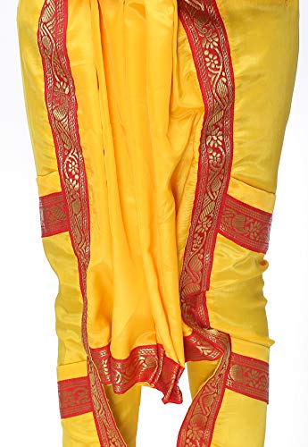 Image of Girls BharatNatyam Costume for Classical Dance Costumes for Annual Compitition /Annual Function School Event (18-24 Months)