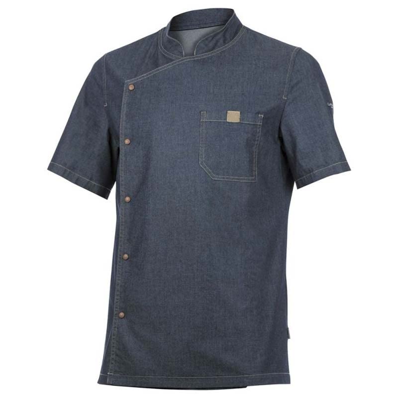 ADOLPHE LAFONT Kochjacke Jeans Kurzarm BIEVRE