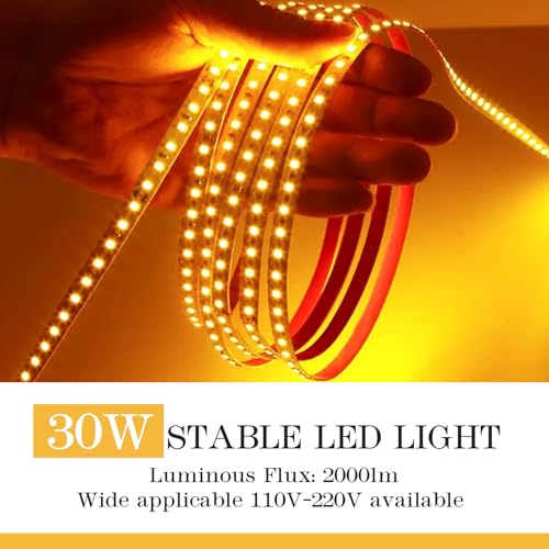 Image of LED Ring Chandelier Dimmable Gold Walnut Wood Chandeliers