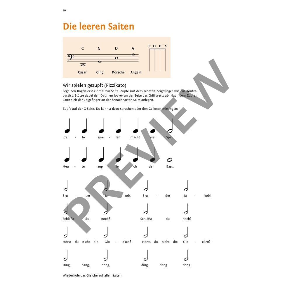 Danielli Gabriel Koeppen: Celloschule Band 1 - Cello lernen mit Spaß und Fantasie, Ausgabe mit Online Audio und Notenheft (Musiknoten/sheet music) 9790001214889, ED20841D