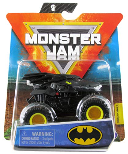 Monster Jam 2020 Spin Master 1:64 Diecast Monster Truck with Wristband: Heroes and Villains Batman