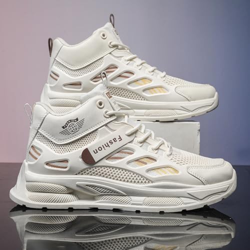 Men's high - top Fashionable Sports Shoes, Breathable Casual Sports Shoes - Fashionably Suitable for Urban strolls, Daily wear and Leisure time4