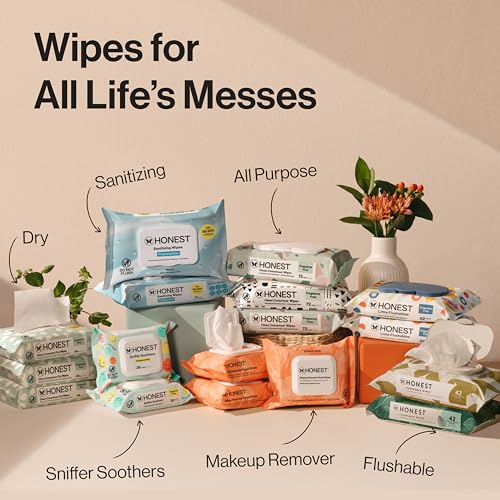 The Honest Company Snot Removing Wipes, Hypoallergenic, 60 Count - image 8