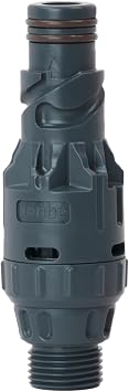 Aquor Wide Grip VB Hose Connector, Attachable Garden Hose Connector with Vacuum Breaker, Quick Fitting, Attachment for Aquor Hydrants, Outlets, and Adapters
