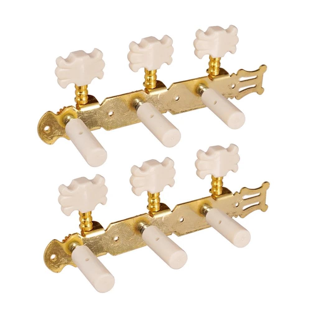 1 paio di corde per chitarra classica dorate perni sintonizzatori chitarra paletta parti metalliche accessori