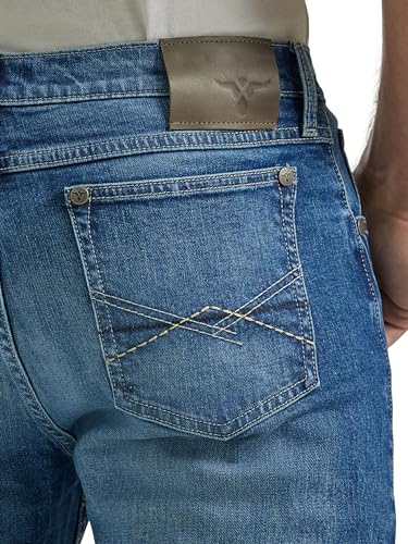 Wrangler Men's 20X No. 42 Vintage Boot Cut Jean, Sorrel, 32W x 32L4