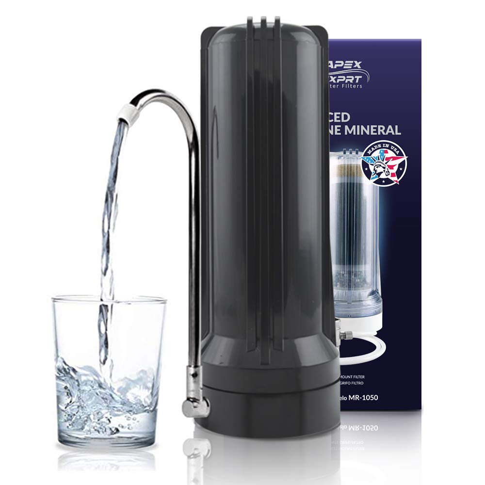 Apex (Black) - Countertop Drinking Water Filter - Alkaline