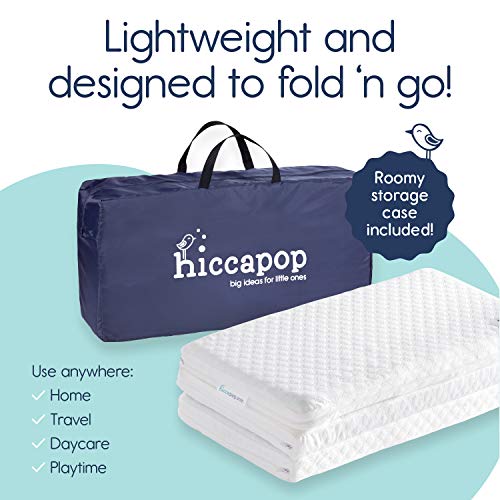 Hiccapop Tri-Fold Pack N Play Pad With Firm (For Babies) & Soft (Toddlers) Sides thumb #4
