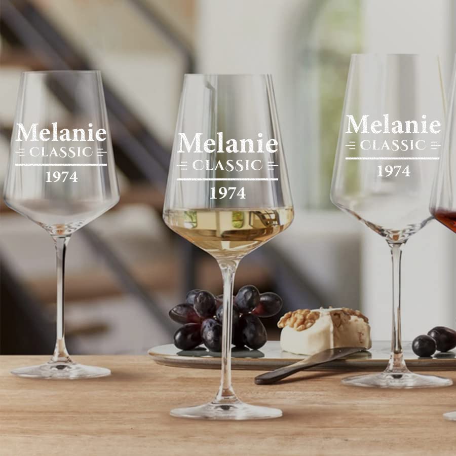 Leonardo Lot De 2 Verres à Vin Au Design Rockabilly Girl Avec