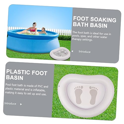 Bañera inflable para pies con masaje y spa miniatura 7