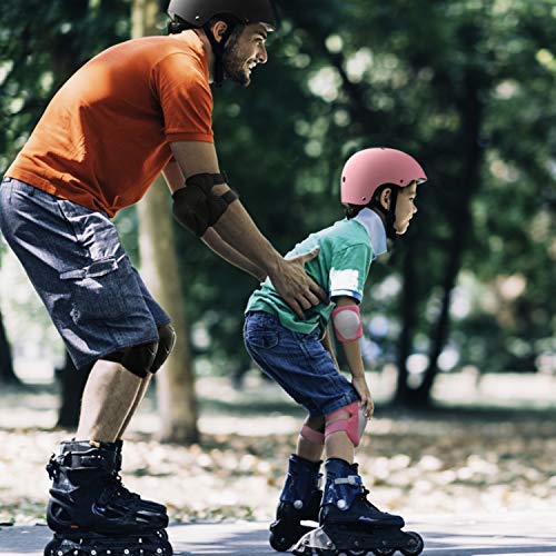 image for G4Free Kids Bike Skateboard Helmet Pads Set Knee Elbow Pads Wrist Guar