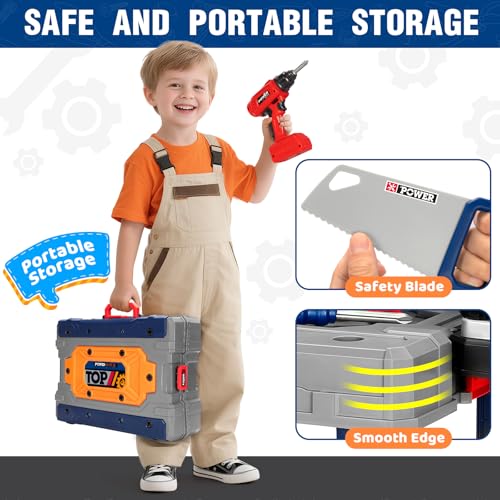 TooyBing 132-Piece Workbench Playset