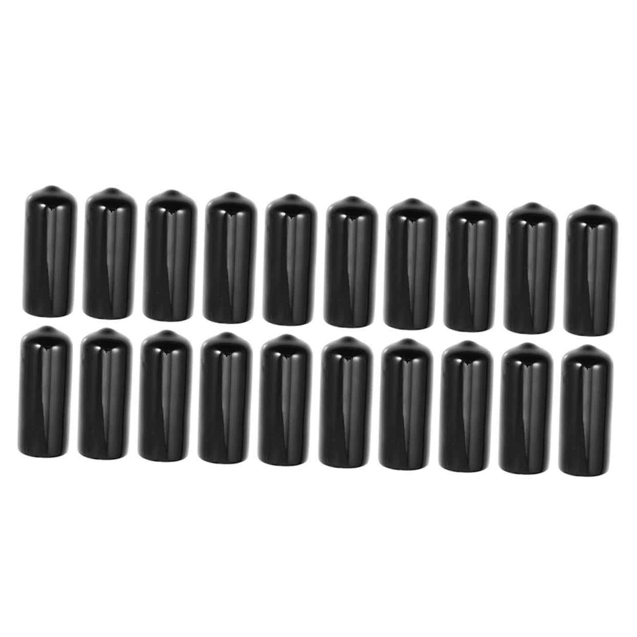 BESPORTBLE Outdoor Pool Stick Accessories 20 Pack Tip Covers Smooth Elastic Surface