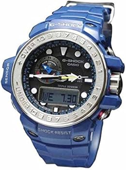 Casio G-Shock Gulfmaster Analogue/Digital Mens Blue Watch