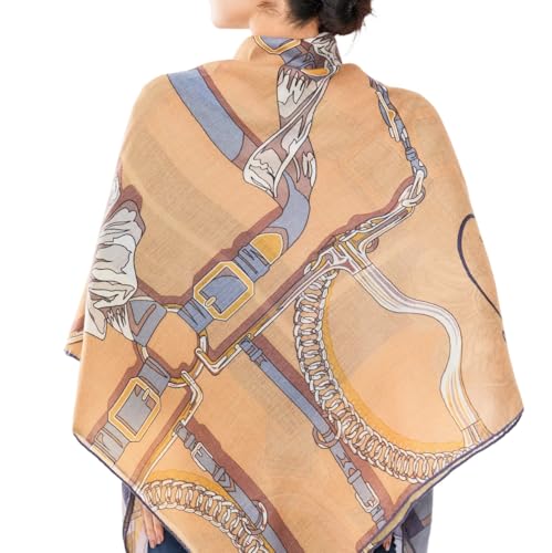 100% Cashmere Shawl Soft & Lightweight Scarf Wrap for Women Travel 49" x 49" Gift Wrapped3
