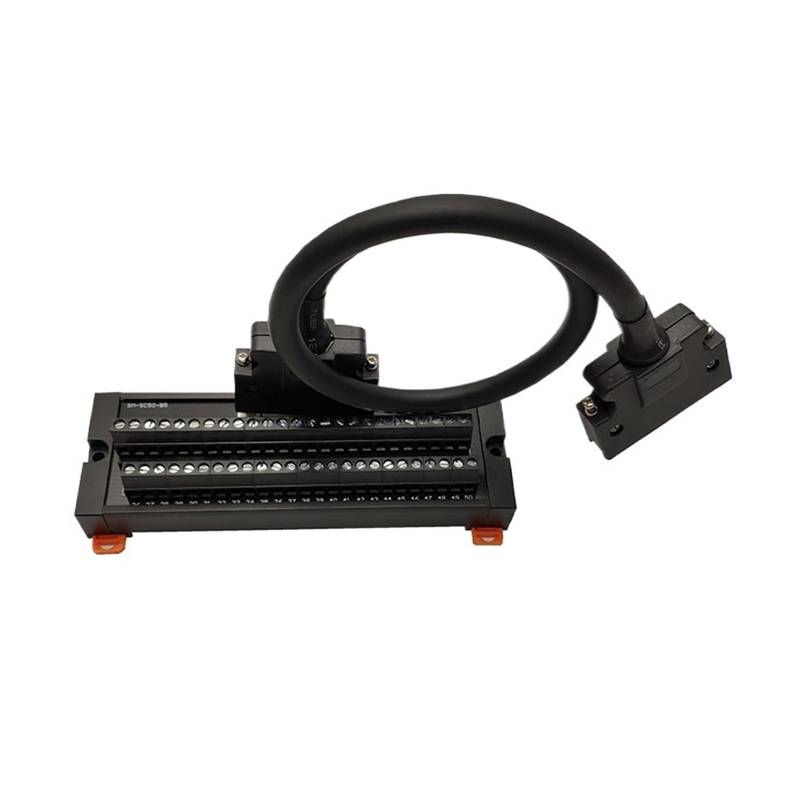 HEXEH Bornier à vis Servo SCSI 50 pôles, plaque d'adaptation for répartiteur MDR50, bornier SM-SC50-B5