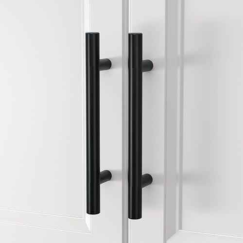 Miniatura 17 de homdiy - Tiradores de níquel cepillado para gabinetes, herraje para cajones y puertas de alacenas de cocina y baño, paquete de 40 tiradores, 3