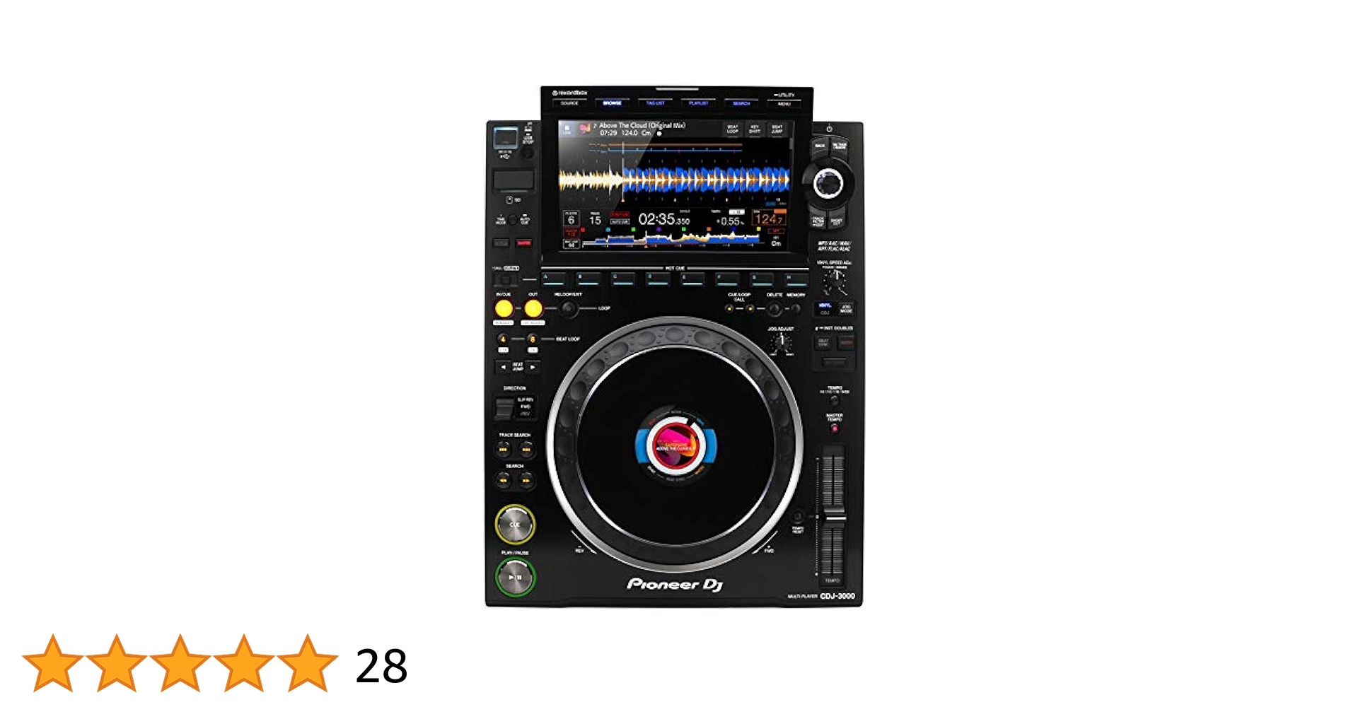 Pioneer DJ プロフェッショナル DJマルチプレーヤー CDJ-3000 Amazon.com: Pioneer Professional DJ Multi Player (Black) w