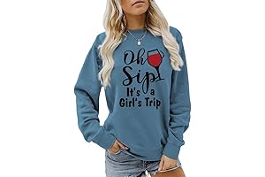 Oh Sip It's A Girl's Trip Sweatshirt