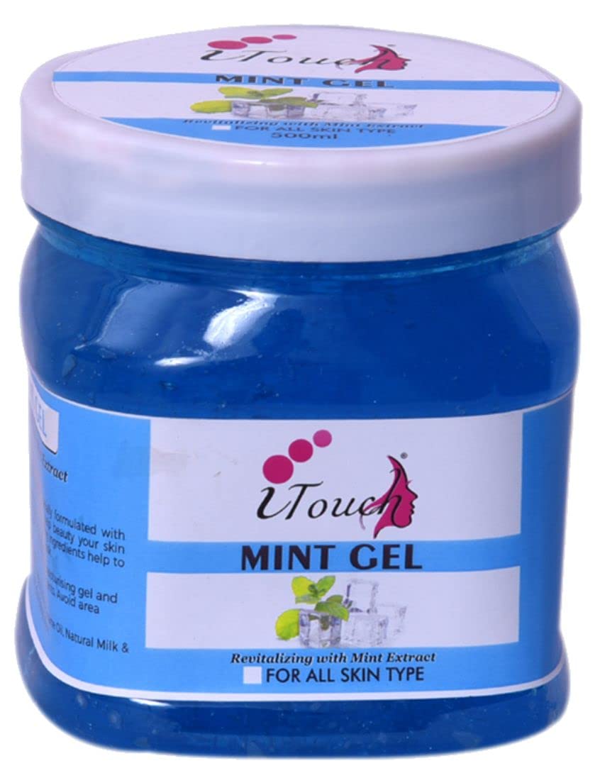 I TOUCH HERBAL Mint Gel (500 Ml) | For All Skin Types | Paraben Free