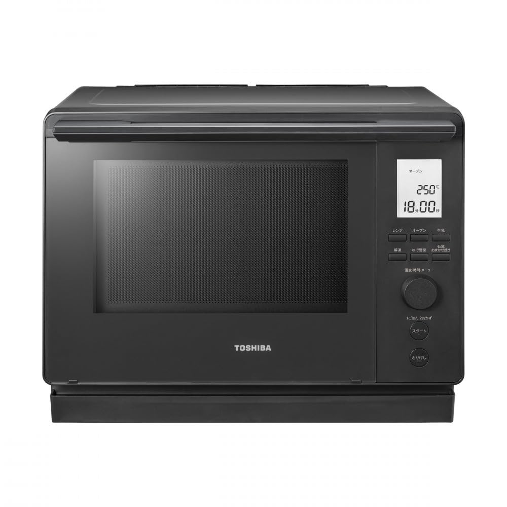 TOSHIBA 東芝 スチームオーブンレンジ ER-D100B(H) Amazon | 東芝 石窯ドーム 角皿式スチームオーブンレンジ ER-D100B(H