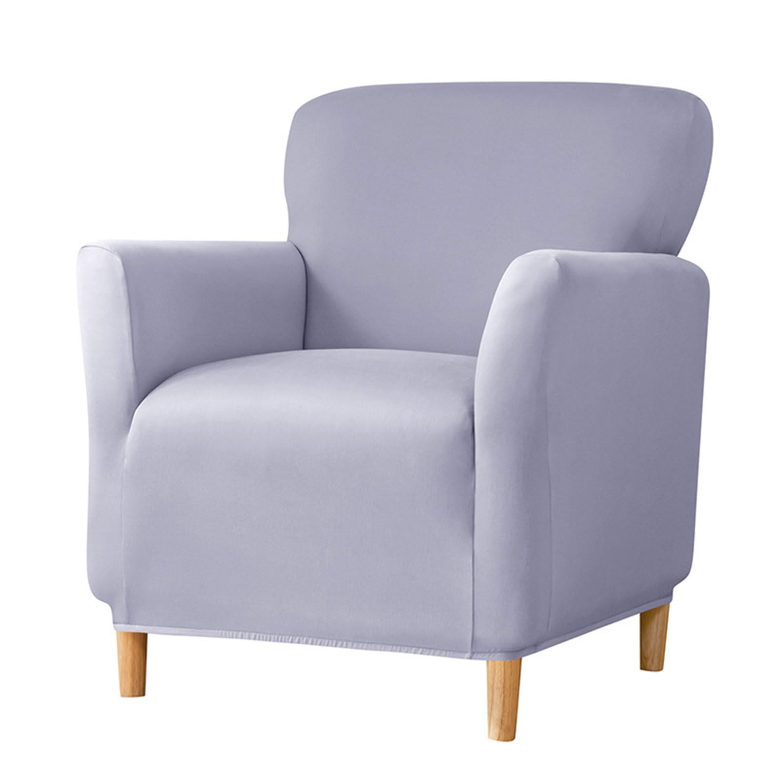 Beimus Luxurious Single Seats Sofa Slipcover Milk Silk Fabric, Sofa Couch Covers for Living Room or Bedroom Single Armchair Slipcover
