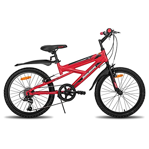Huntaway Mountain Bike MTB da 20 Pollici con Freno...