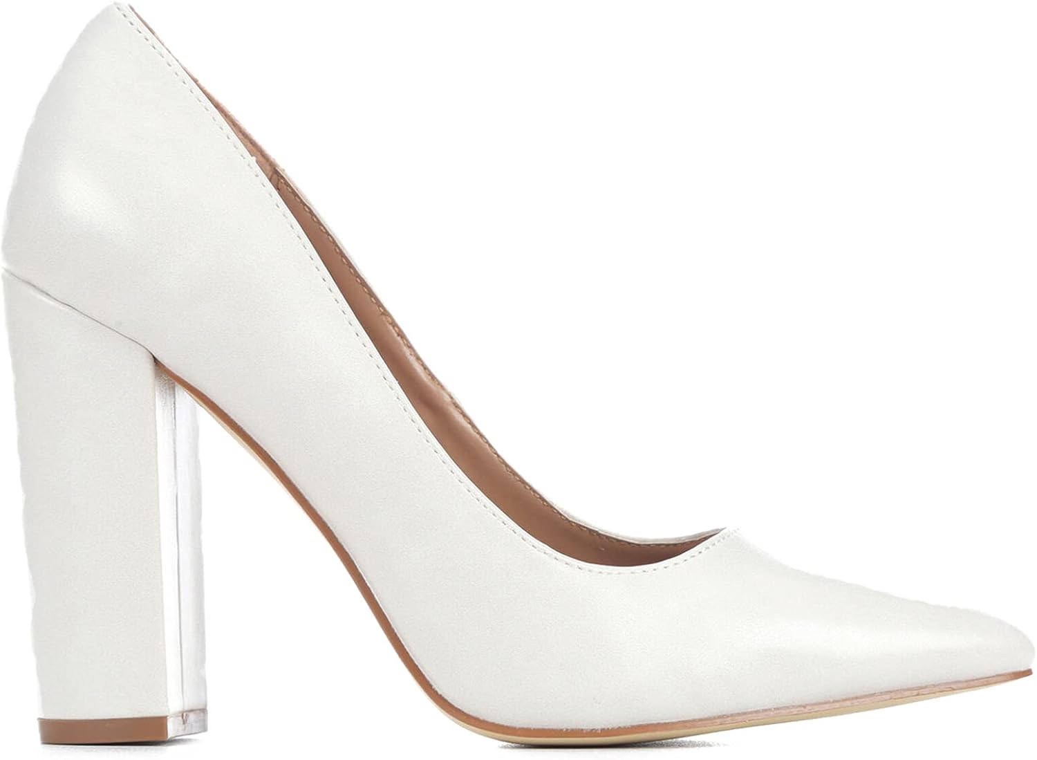 4 inch chunky heels