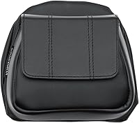 Vista 1 de Kuryakyn 5208 - Panel de carenado inferior con cierres magnéticos para motocicletas Harley-Davidson 2014-19, negro, 1 par, L/XL