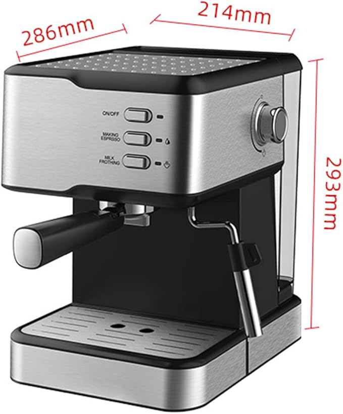 Cafetera Espresso 1.5L con Vaporizador de Leche 950W miniatura 2